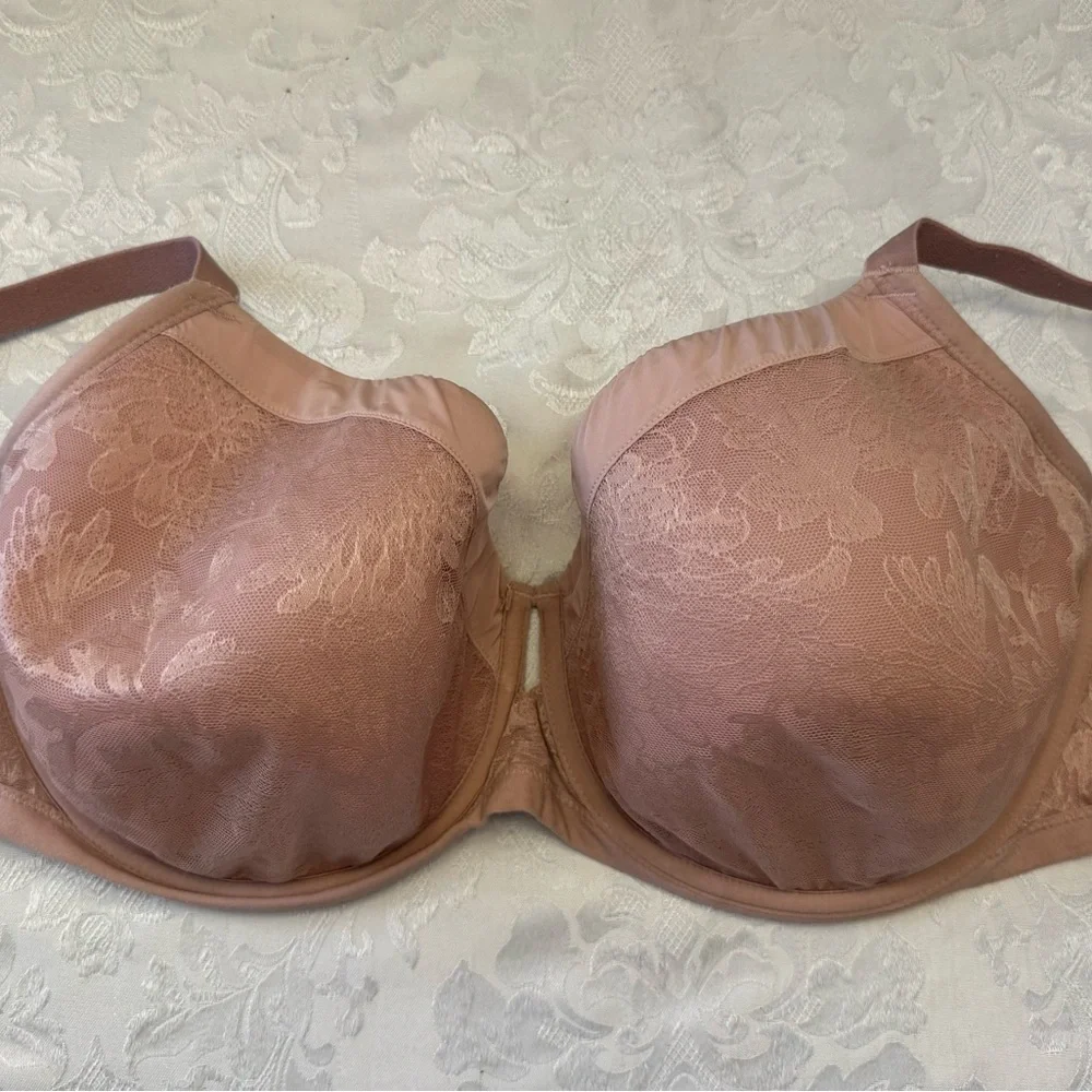 Soma Bra 40G  Lightest Lift Perfect Coverage Lace‎ Underwire Pink Underwire